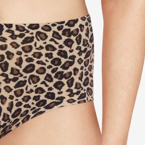 Chantelle SoftStretch bruin/print high brief