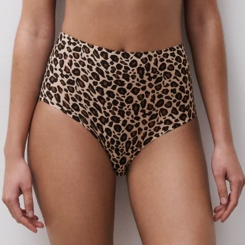 Chantelle SoftStretch bruin/print high brief
