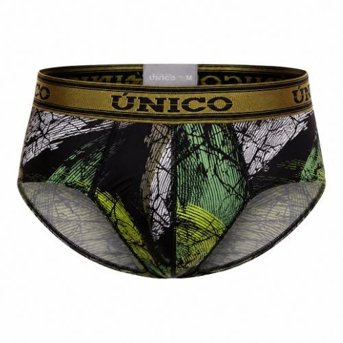 Mundo Unico Bractea zwart/geel heren slip