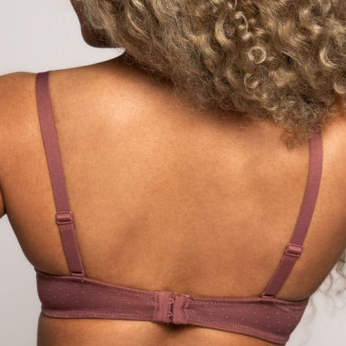 After Eden Embroidery berry voorgevormde bh
