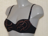 Marlies Dekkers Badmode Eco Warrior zwart/print soft-cup bikinitop