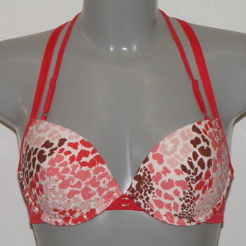 MARLIES DEKKERS THELMA AND LOUISE WILDER Red/RedPrint racerback bh