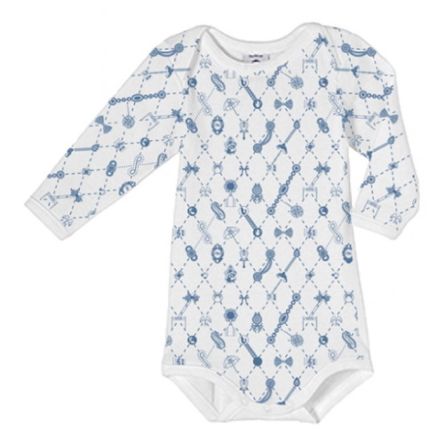 Marlies Dekkers Babysuit wit/blauw fashion