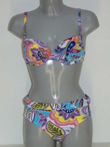 Nickey Nobel Paisley roze/print bikini set