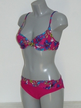 Nickey Nobel Hibiscus roze/print bikini set