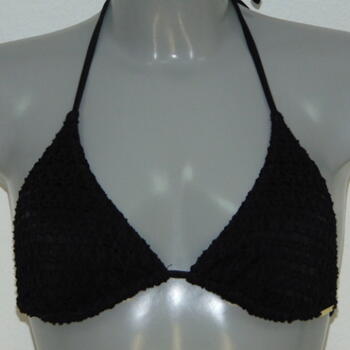 SAPPH BEACH SAMPLES BUBBLES Black Triangle Bikinitop