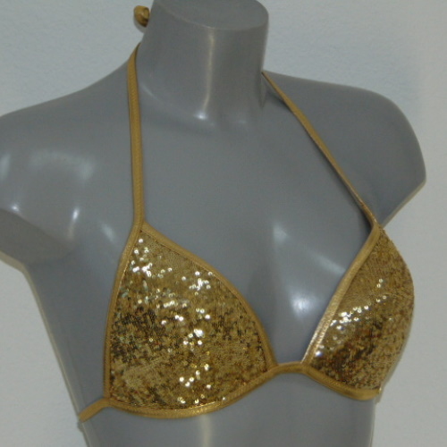 Sapph Beach sample Sunrise goud voorgevormde bikinitop