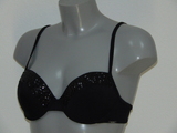 Sapph Beach sample Princess Flash zwart voorgevormde bikinitop
