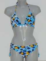 LingaDore Beach sample Igazu blauw/print bikini set