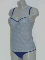 Shiwi Indigo wit/grijs bikini set