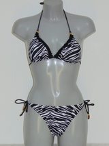 Shiwi Joyce zwart/wit bikini set