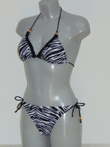 Shiwi Joyce zwart/wit bikini set