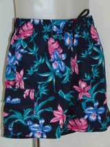 Shiwi Men Flower marine blauw/roze zwembroek