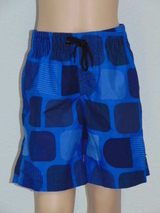 Shiwi Kids Modern blauw/zwart zwembroek