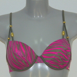 Sapph Beach sample Hanalei roze/print voorgevormde bikinitop