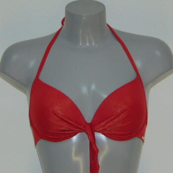 SAPPH BEACH SOLANA Red Padded Bikinitop