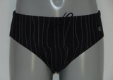 Shiwi Men Pinstripe zwart zwembroek