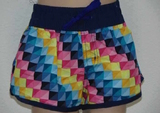 Shiwi Kids Triangle roze/blauw beach short