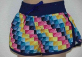 Shiwi Kids Triangle roze/blauw beach short