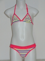 Shiwi Kids Border wit/print bikini set