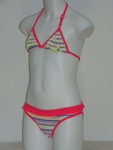 Shiwi Kids Border wit/print bikini set