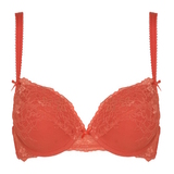 LingaDore Daily Lace coral push up bh