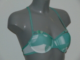 Marlies Dekkers Badmode Princess of Polkadots groen/wit voorgevormde bikinitop