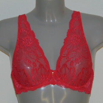 SAPPH SUPER SEXY SAMPLES LOIS Red Lace soft cup bh