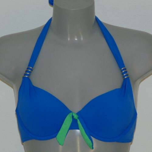 Royal Lounge Lingerie Playa blauw/groen voorgevormde bikinitop