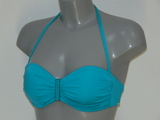 Sapph Beach Riviera turquoise bandeau / softcup bikinitop