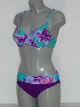 Nickey Nobel Tropical Flow paars bikini set