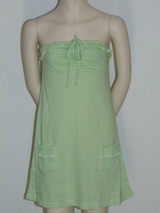 Boobs & Bloomers Strapless Dress groen fashion