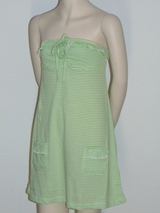 Boobs & Bloomers Strapless Dress groen fashion