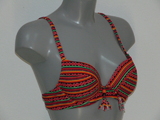 LingaDore Beach Aztec oranje voorgevormde bikinitop