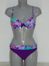Nickey Nobel Tropical Flowe paars/print bikini set