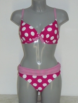 Nickey Nobel Dots & Stripe roze bikini set