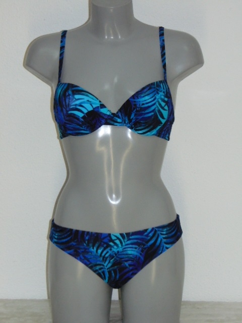 Nickey Nobel Palm blauw bikini set
