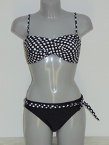 Nickey Nobel Clauds zwart/wit bikini set