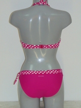 Nickey Nobel Clauds roze/wit bikini set