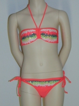 Boobs & Bloomers Meghan oranje bikini set