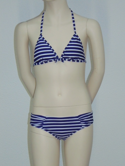 Nickey Nobel Kimberly blauw/wit bikini set