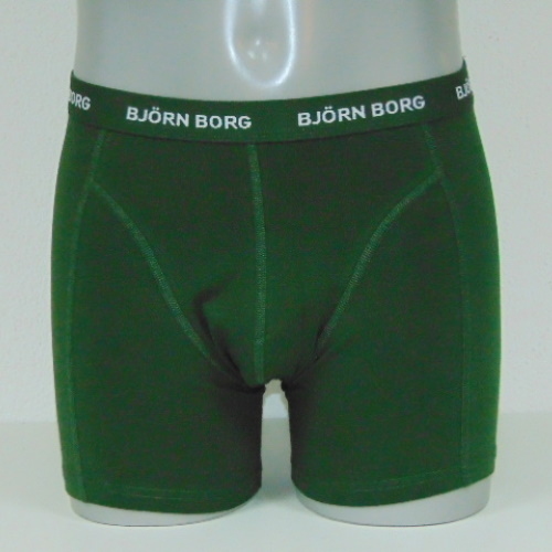 Björn Borg Basic groen/wit boxershort