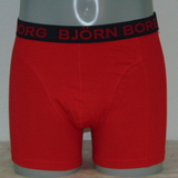 Björn Borg Basic rood/zwart boxershort