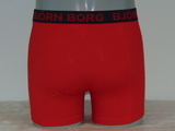 Björn Borg Basic rood/zwart boxershort