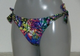Sapph Beach Mirona blauw/print bikini broekje
