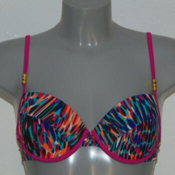 SAPPH BEACH BORA BORA MultiColour/Print Padded Bikinitop