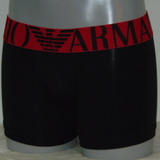 Armani Superiore zwart/rood boxershort