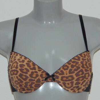 CYBELE LEOPARD Brown/Print Push Up bh