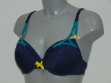 Marlies Dekkers Badmode Lagerthas Journey marine blauw push up bikinitop