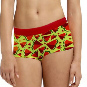 BOOBS & BLOOMERS SUNNY Lime Melon print Boxer
